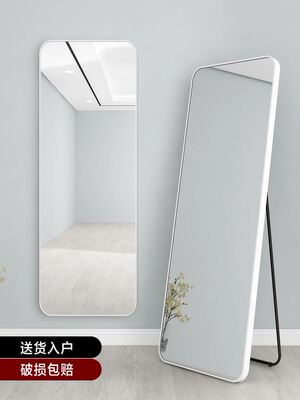 Mirrors Aluminum Alloy Piering Mirror Wall-mounted Full-Body