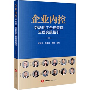 正版企业内控 劳动用工合规管理全程实操指引 法律出版社 劳动用工风险内控总论 教程书籍