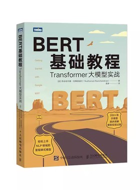 正版BERT基础教程 Transformer大模型实战 人民邮电出版社 自然语言处理模式实战 chatgpt人工智能机器人学习深度学习计算机书籍