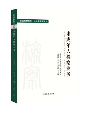 正版未成年人检察业务 中国检察出版社 未成年人犯罪预防案件办理 未成年人刑事民事执行检察 检察机关十大业务系列教材教程书