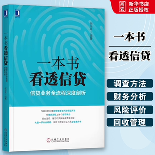 正版一本书看透信贷 看透股权节税 看透股权架构 看透IPO 机械工业出版社 何华平信贷业务流程深度剖析 企业经济股市管理书记