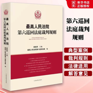 最高人民法院第六巡回法庭裁判规则 民商事审判实践议案问题解答案例裁判规则 杨临萍 社 建设工程合同担保纠纷 人民法院出版 正版