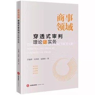 正版商事领域穿透式审判理论和实务 茅迪群 法律出版社 民商事审判与行政监管 民间委托理财纠纷案理论剖析裁判思路诉讼教材书籍