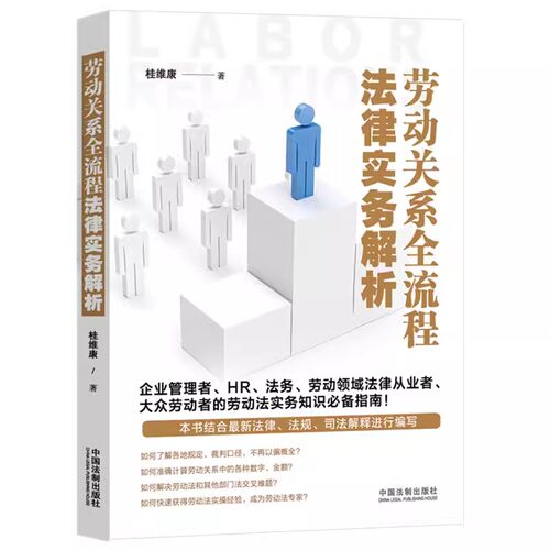 正版劳动关系全流程法律实务解析 桂维康 中国法制出版社 劳动法 劳动合同 劳动争议 劳动案例 劳动法实务解析 教材书籍