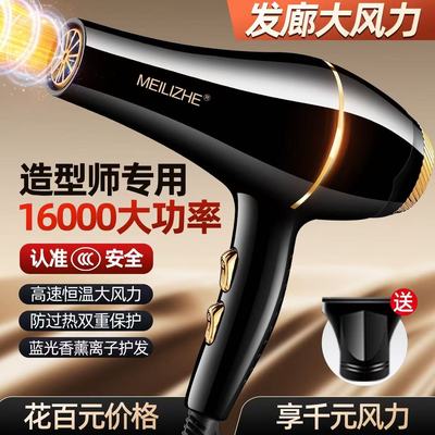 发廊专用家用吹风机电吹风大功率理发店速干冷热风蓝光负离子