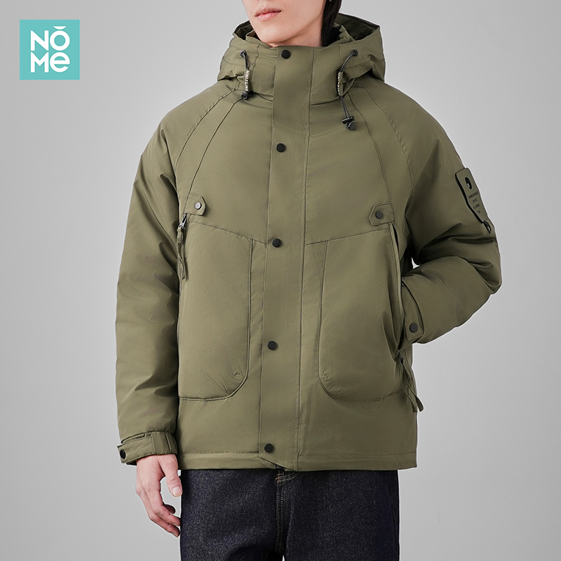 NOME羽绒服男加厚保暖工装外套