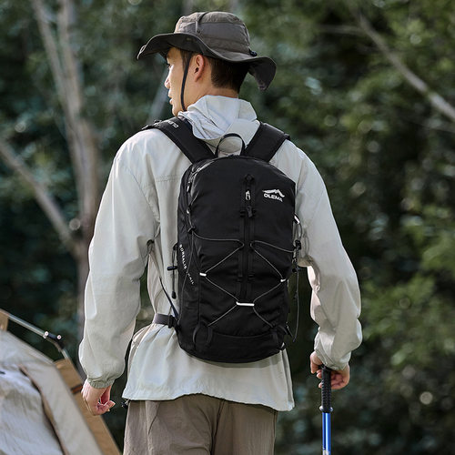 OLEMA 奥莱玛户外休闲登山包轻便透气背板多功能大容量男女双肩包