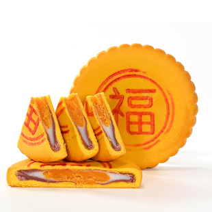 某东来同款黄金大福饼400g*2个