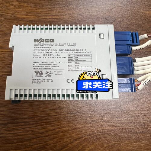 议价Wago万可 787-16640000-0011 成色较新议价