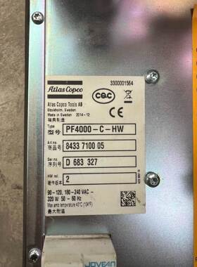 议价议价议价原装拆机阿特拉斯控制器+PF4000-C-H议价