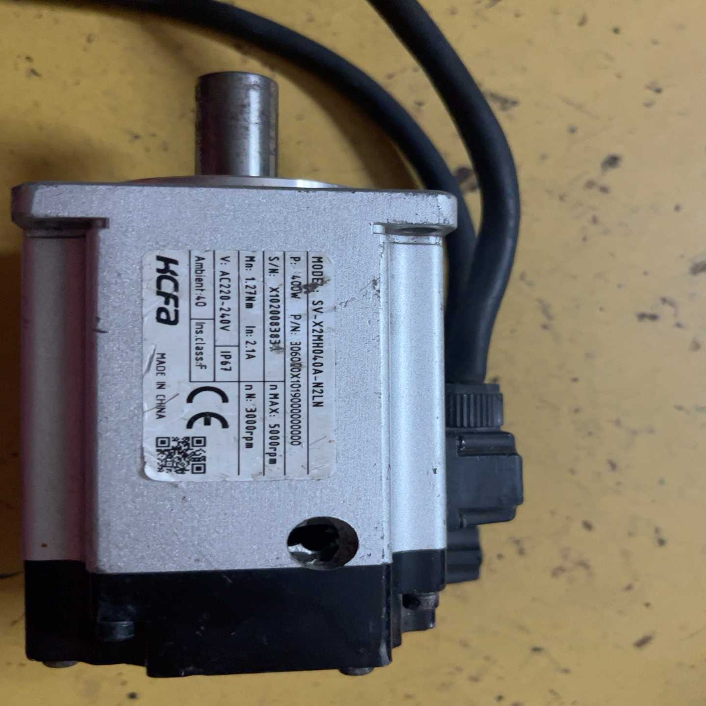 议价议价禾川伺服马达SV-X2MH040A-N2LN400W实物-议价议价