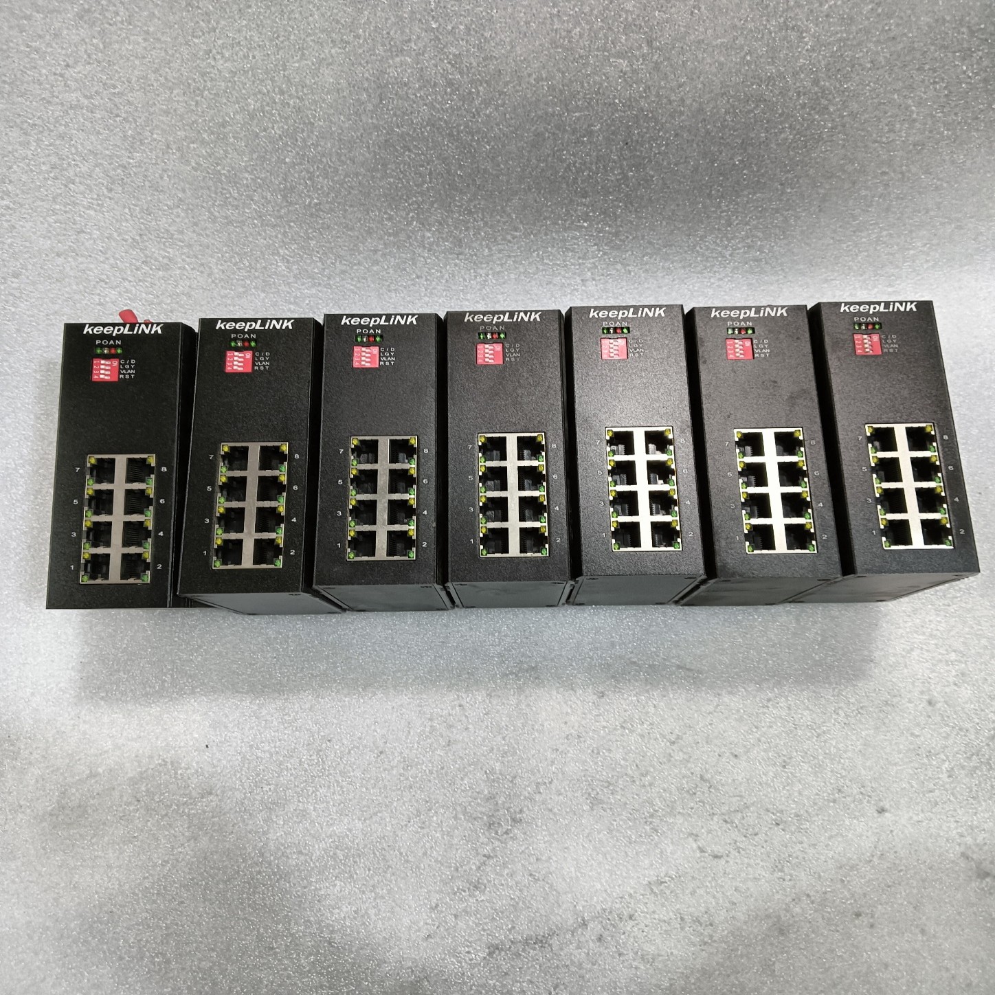 议价议价keepLINK 工业级以太网交换机8口百兆非管理型KP-