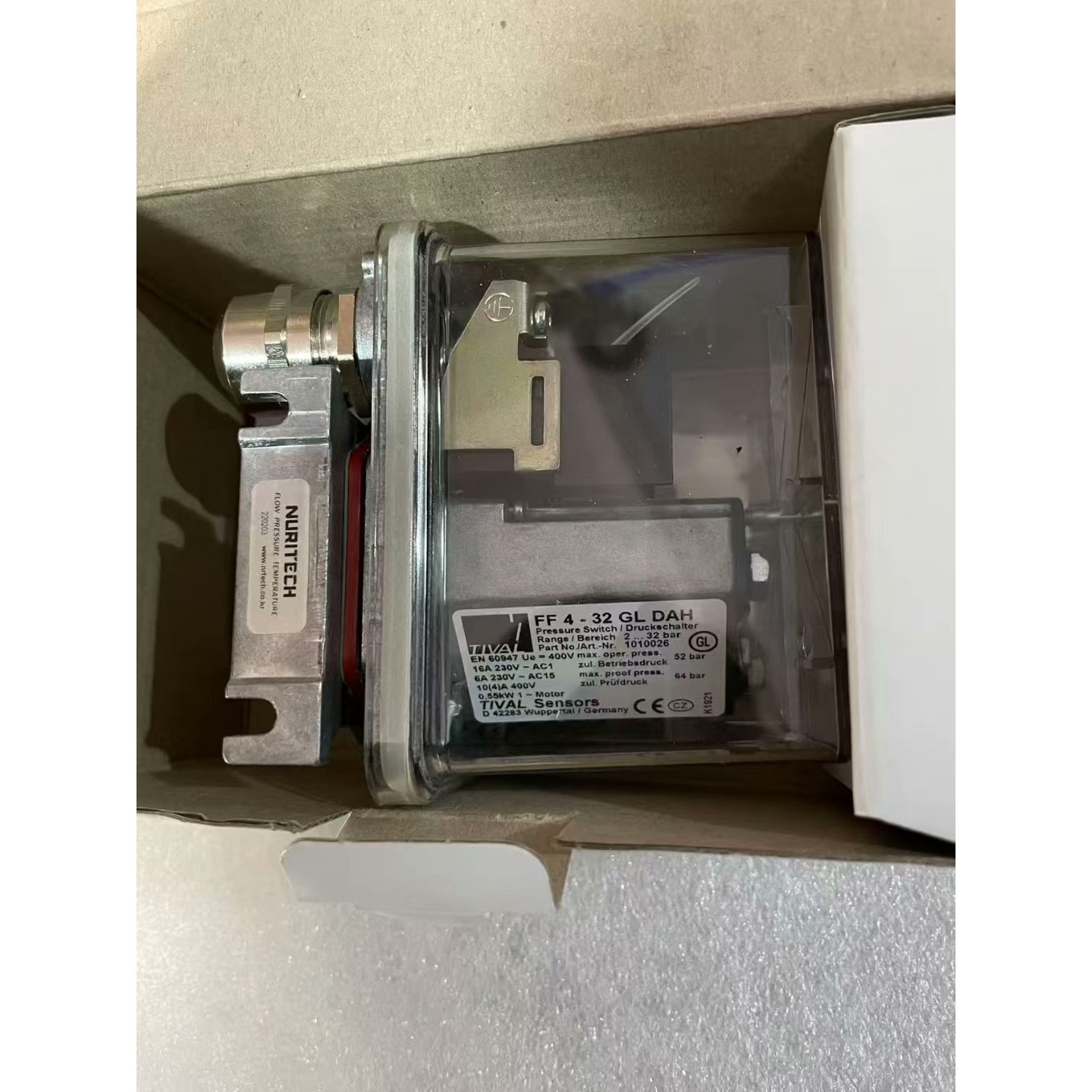 议价议价议价TIVAL压力开关 FF4-32 GL DAH 1010议价