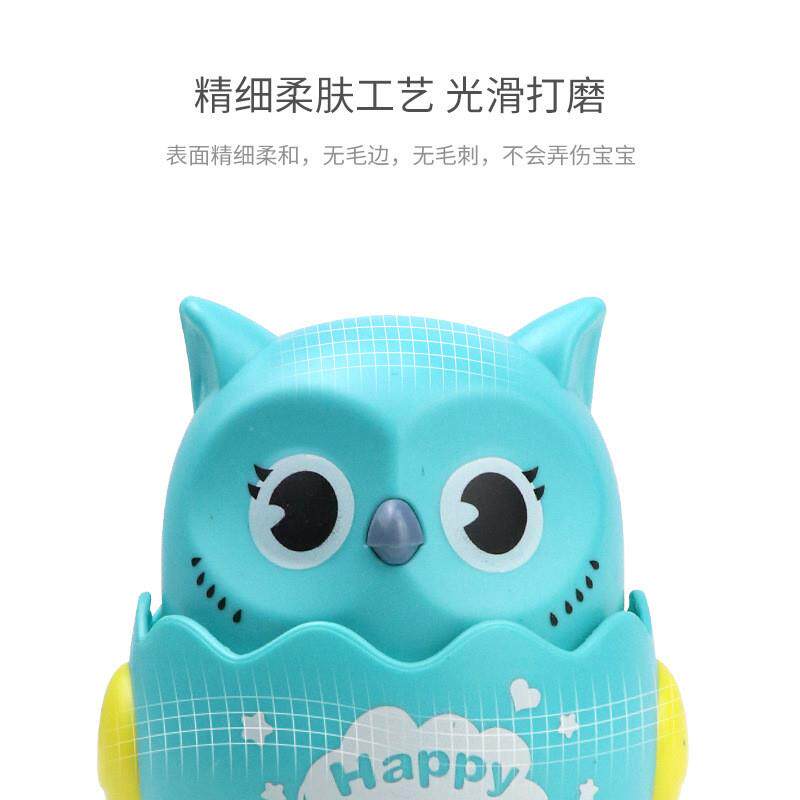 작은 장난감 가판대를 누르면 미끄러질 수 있는 인기 어린이 인터넷 연예인 장난감 부엉이 풀백 관성 자동차