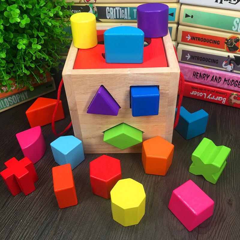 儿童益智力积木玩具1-2-3周岁12