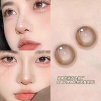 OVOLOOK Daily 10-piece large-diameter precious pearl Dog eye color contact lenses Flagship Store Female E thumbnail 5