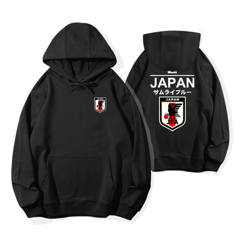 日本男子足球队世界亚洲连帽卫衣