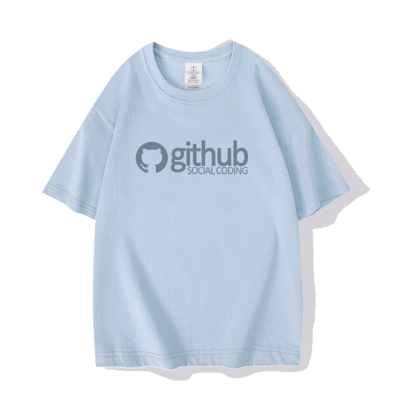 github章鱼程序员代码开发短袖