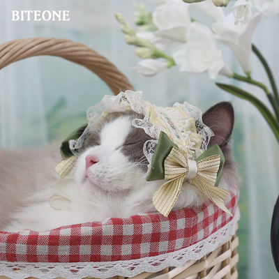 BITEONE 【小苍兰】复古轻奢法式田园小清新风Lolita发饰