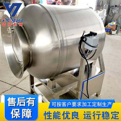 肉制品入味腌制机 全自动真空不锈钢滚揉机 五香驴肉大型滚揉机