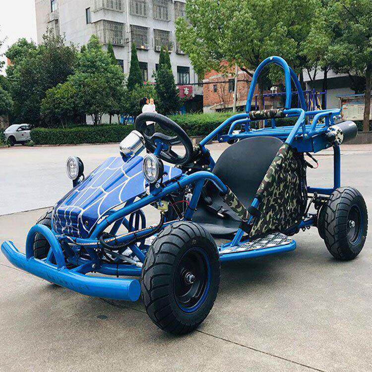 草地越野人卡丁车 电启动儿童车 儿童娱乐越野卡丁车