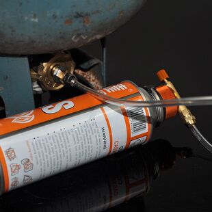 卡式炉外接气管户外炉具管子长气罐充气阀转换头液化气连接煤气瓶