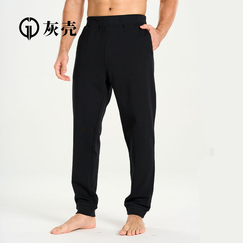 灰壳户外男款美利奴羊毛速干衣裤运动徒步休闲宽松美丽诺跑步长裤