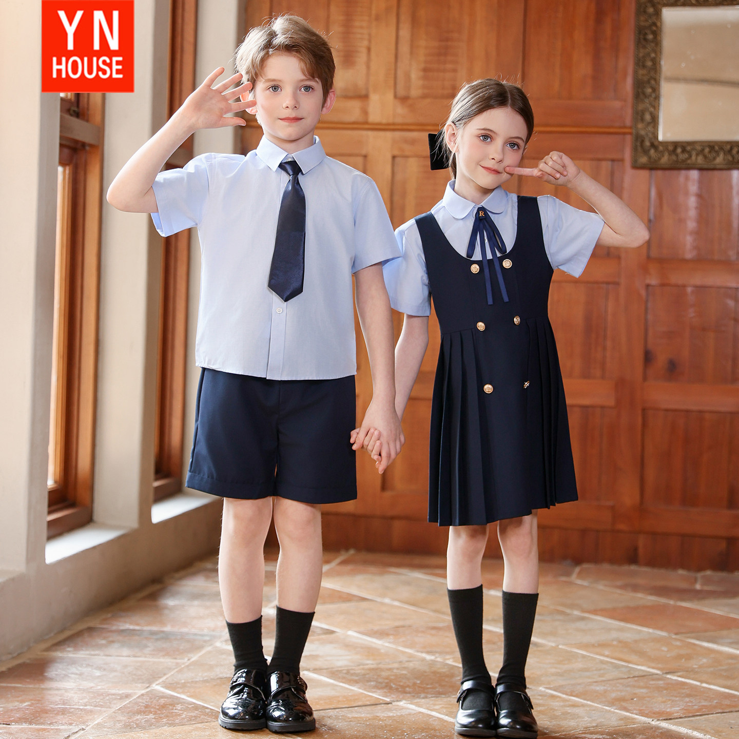 六一儿童演出服幼儿园园服班服小学生大合唱校服毕业照朗诵表演服