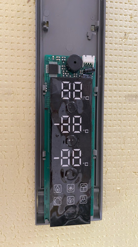 测试好伊莱克斯冰箱电脑显示板Q416WFU/E S6-363D/383WP/Q393