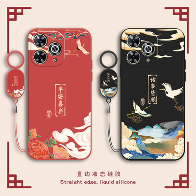 适用华为Hi畅享80Pro手机壳SHR一AN00新款WIKO全包防摔SHRAN智选Hi畅想8OPro液态硅胶WIKOHI嗨保护套男女外壳