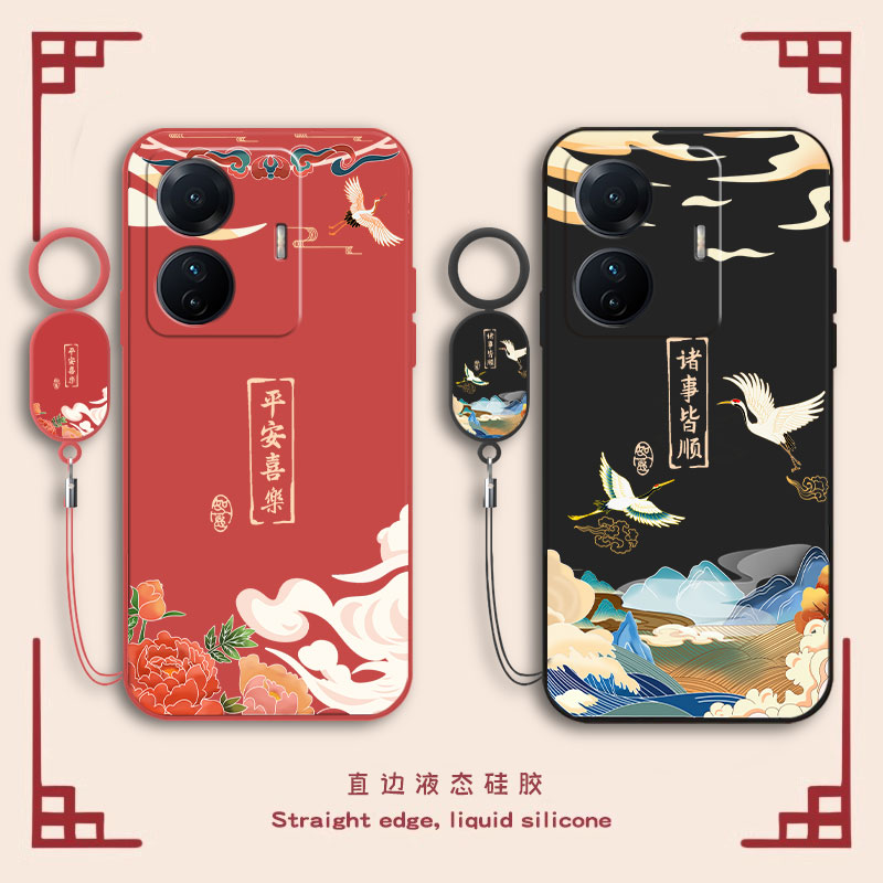 镜头全包液态硅胶防脏耐摔送手环挂绳