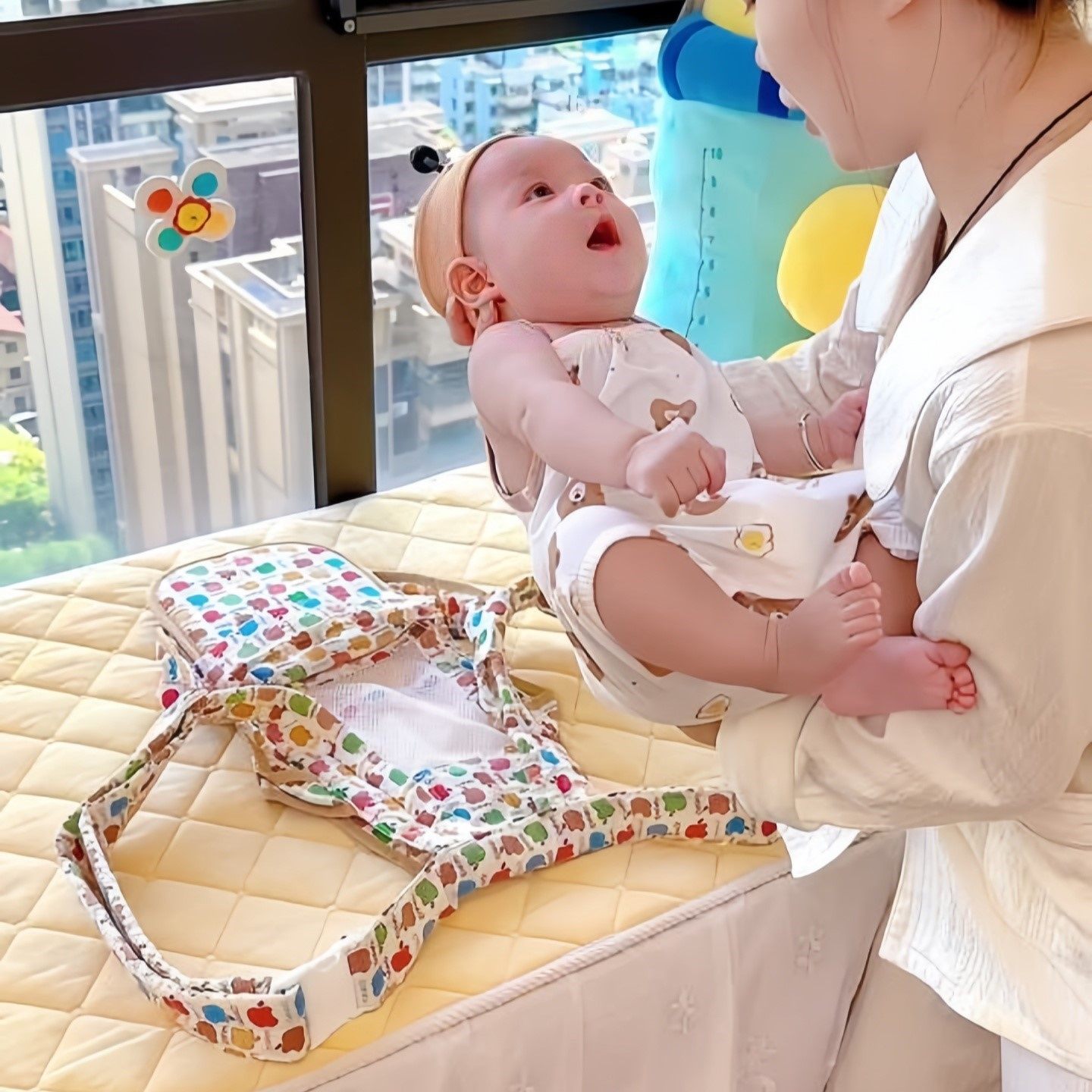 背带婴儿小月龄前抱式前后两用外出简易抱娃神器解放双手宝宝背带