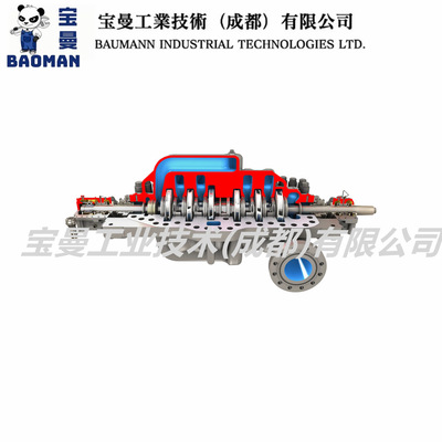 全新正品Flowserve福斯DMX系列双支撑式轴承泵轴向剖分多级单泵壳