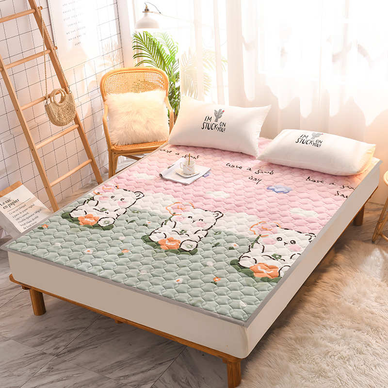 8m2被单人.垫褥薄子1防滑家用保护F床垫.床褥11软垫米垫双人垫子