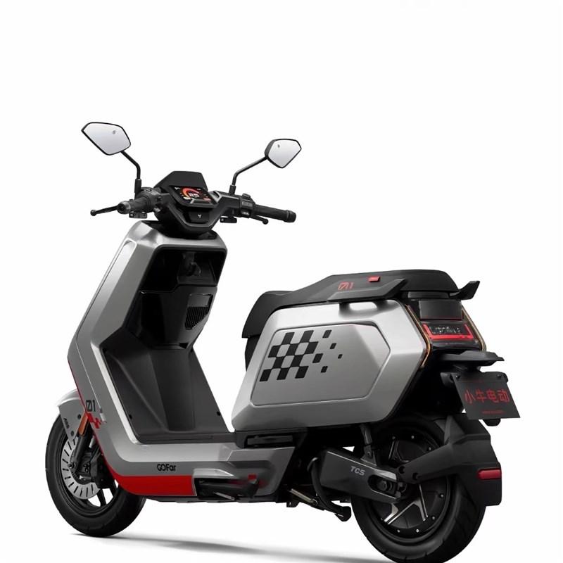 小牛2025新款NX原厂配件烤漆件竞速银外壳车壳PP件塑Y料前围挡泥