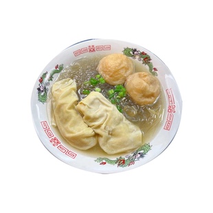 老上海特产双档鲜肉鸡汁百叶包油面筋塞肉浇头即食熟食小吃