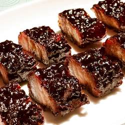 港式黑金叉烧肉广式烧腊蜜汁拆烧即食熟食卤味美食下酒菜烧腊肉