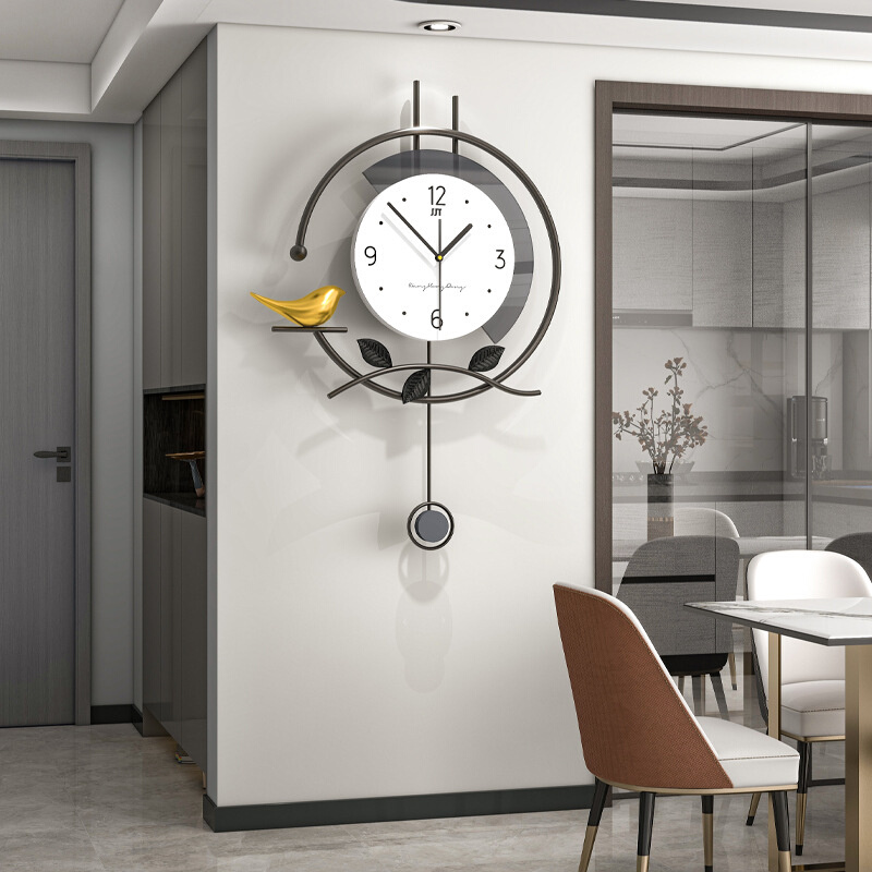 现代简约钟表客厅玄关背景装饰挂钟时尚个性创意时钟挂墙家用挂表