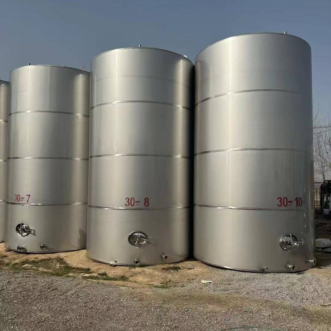 源头工厂全新多型号不锈钢储罐立式食品物料储存罐双层保温罐