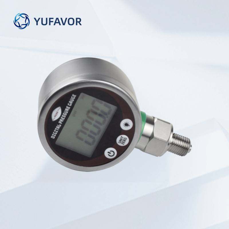 P301智能电子数显压力表高精度气压液压油压水压电池供电暖通测漏