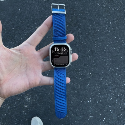 适用iwatchs11s10s9针织表带