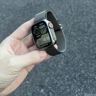 米兰尼斯金属不锈钢适用苹果手表