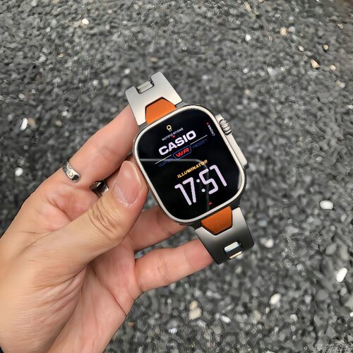升级变形同款适用苹果表带iWatch