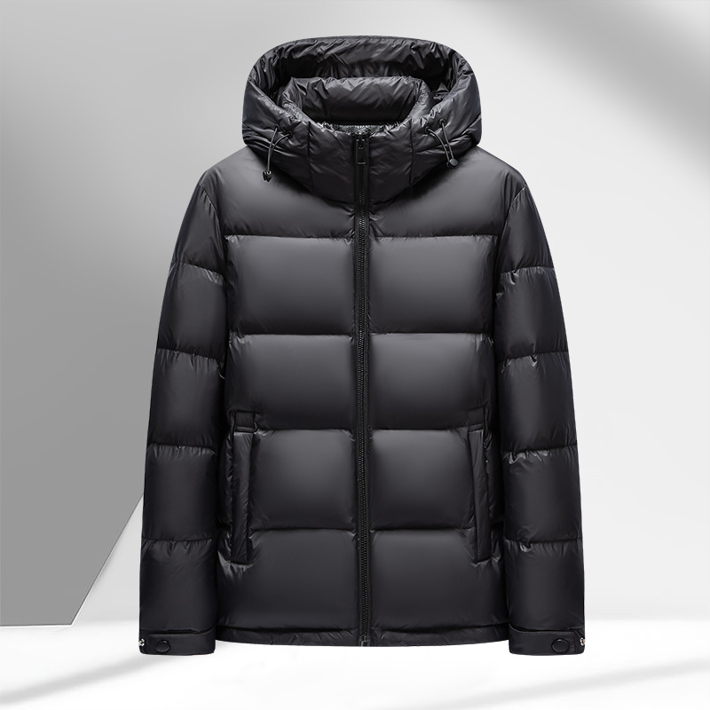 【200g高充绒】雪中飞男女同款羽绒服2025新款连帽抗寒面包服外套