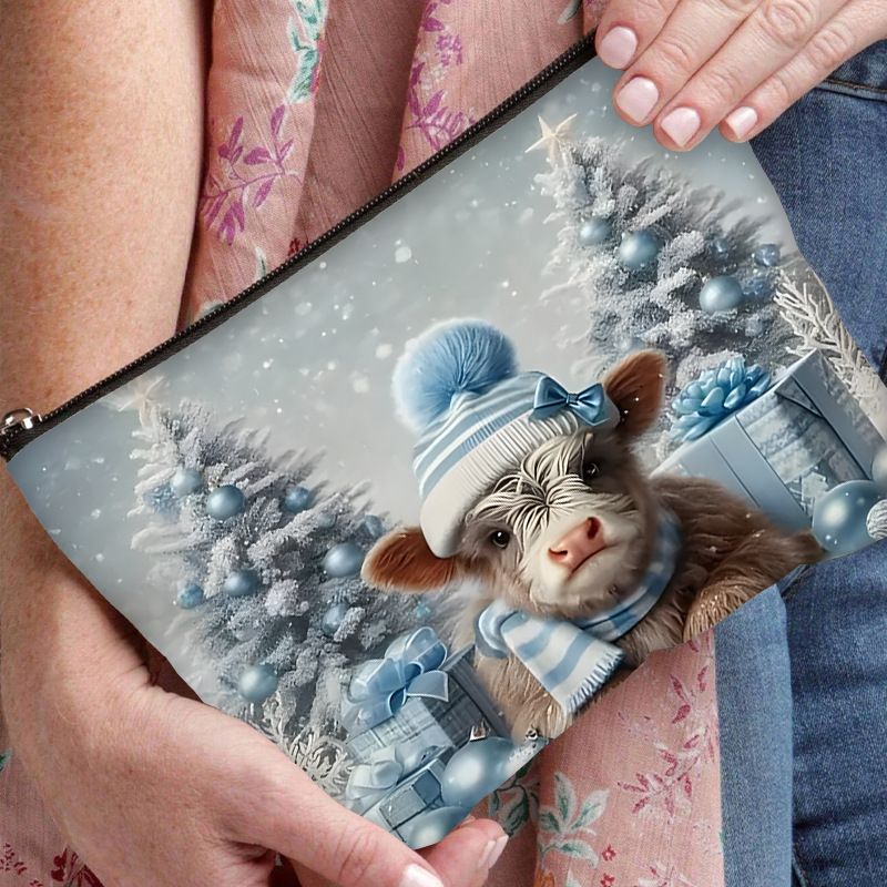 雪花高地牛化妆包便携洗漱包