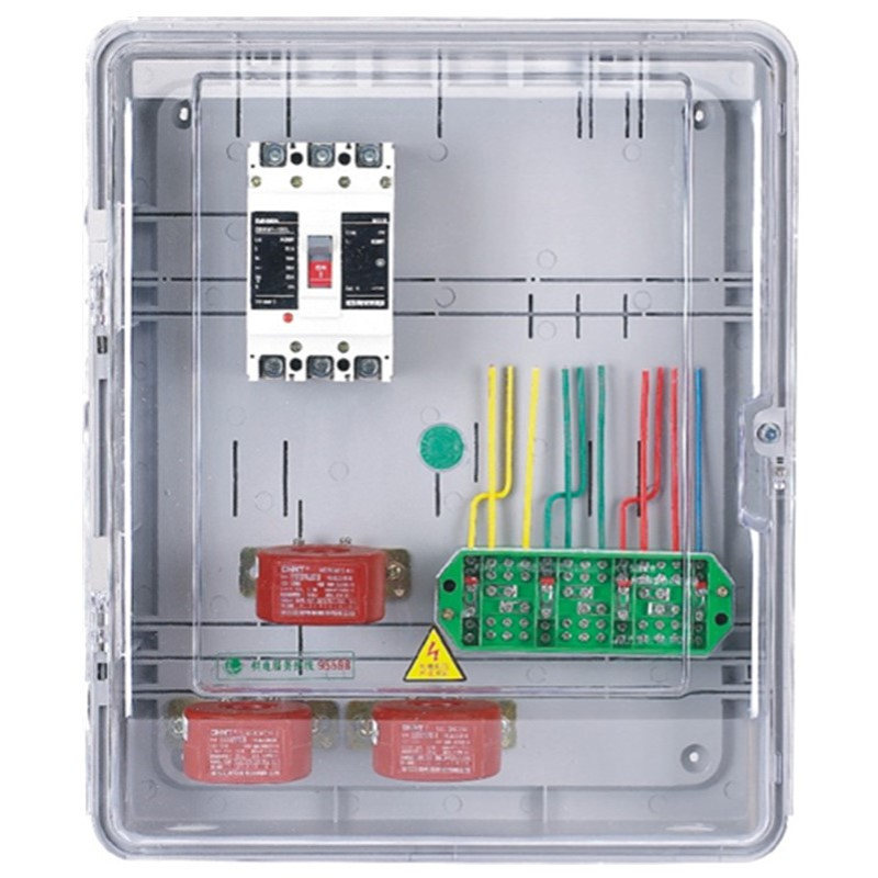 国网三相多功能箱 防水电表透明箱 户外塑料配电箱阻燃电能表CT箱