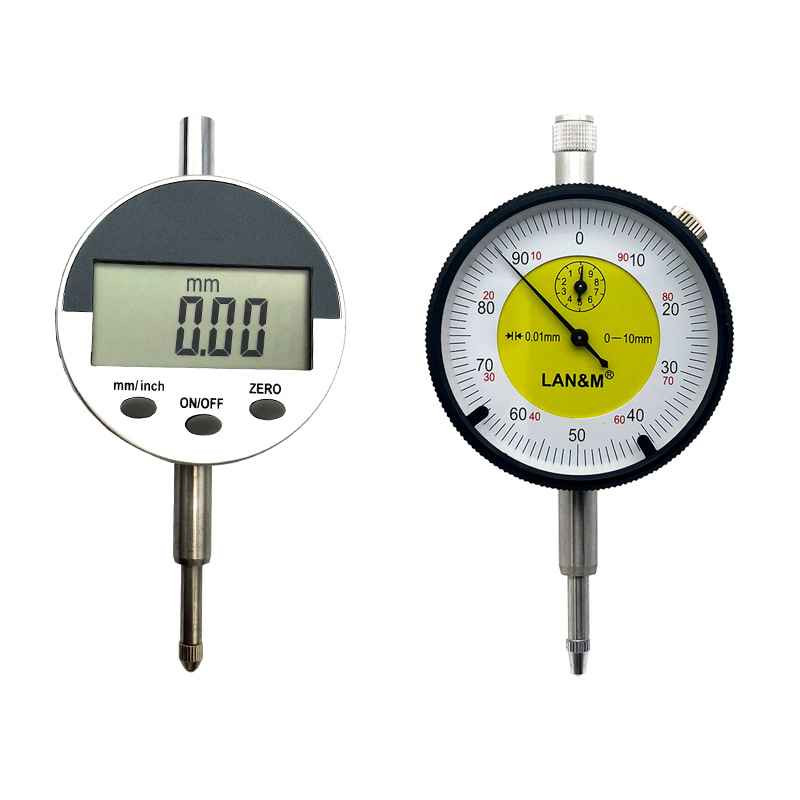 上海联百分表0-10mm电子指示表0-25.4mm*0.01电子百分表12.7mm