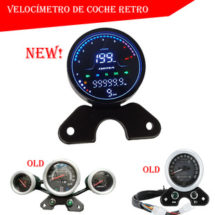TC250 NEGRO NUEVA AS复古仪表RT250-C太子车CG125数字仪表
