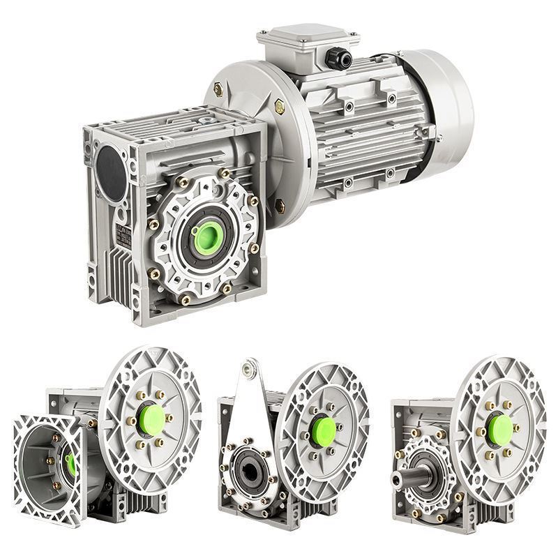 小型减速机涡轮蜗杆齿轮箱rv减速机调速电动机220v减速器和变速器