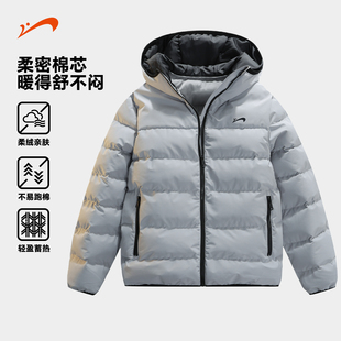 2025年连帽棉衣外套情侣撞色棉袄女面包服 冬季 贵人鸟短款 棉服男款